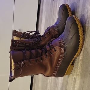 L.L. BEAN Shearling-Lined Bean Boots